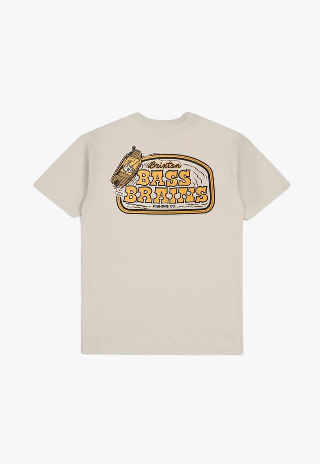 Brixton HATS - Felt Brixton Mens Bass Boat T-Shirt