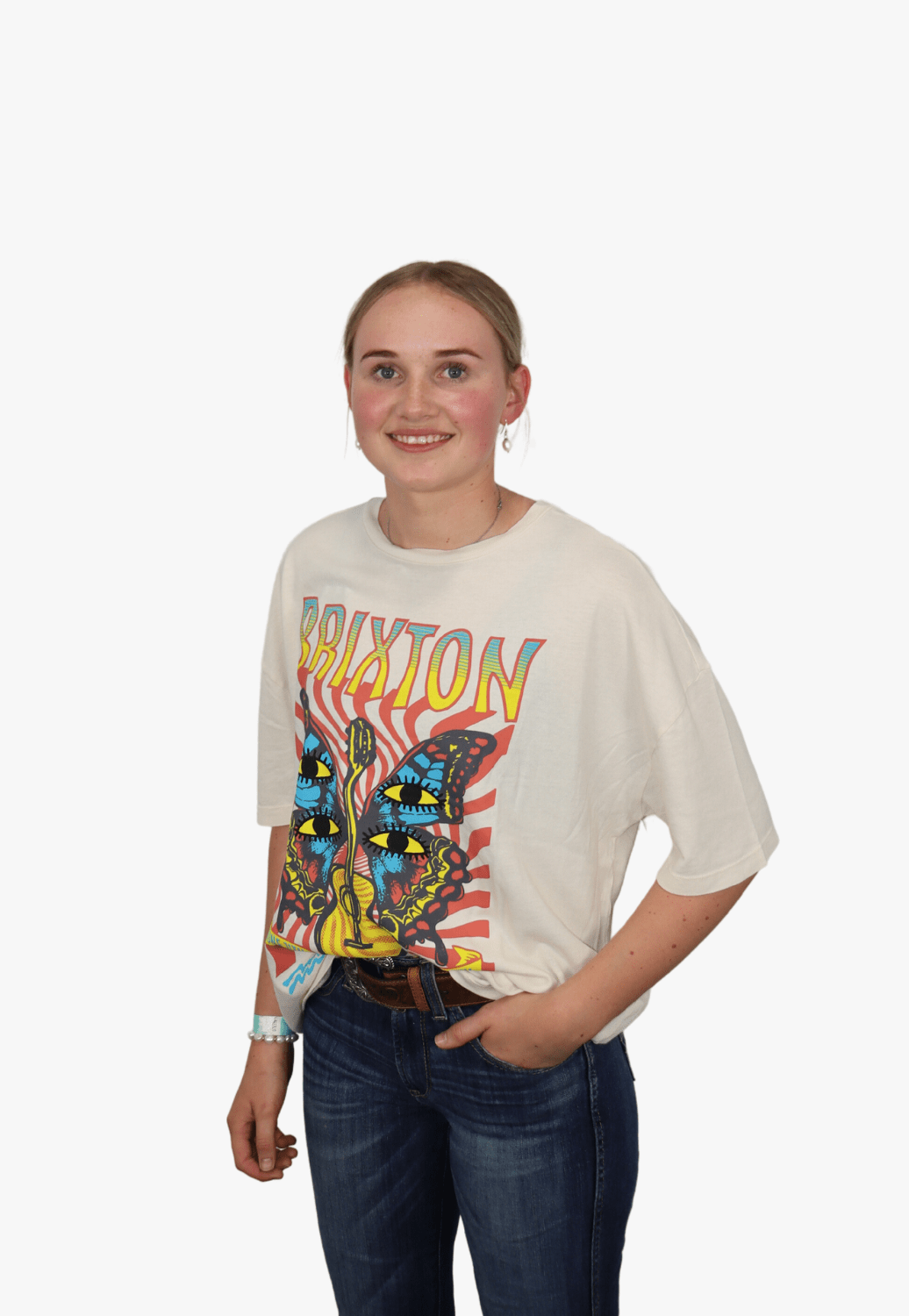 Brixton CLOTHING-WomensT-Shirts Brixton Womens All Ages Oversized T-Shirt