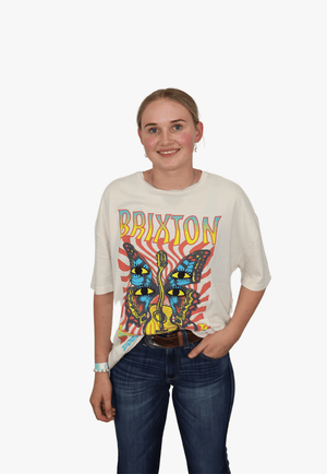 Brixton CLOTHING-WomensT-Shirts Brixton Womens All Ages Oversized T-Shirt