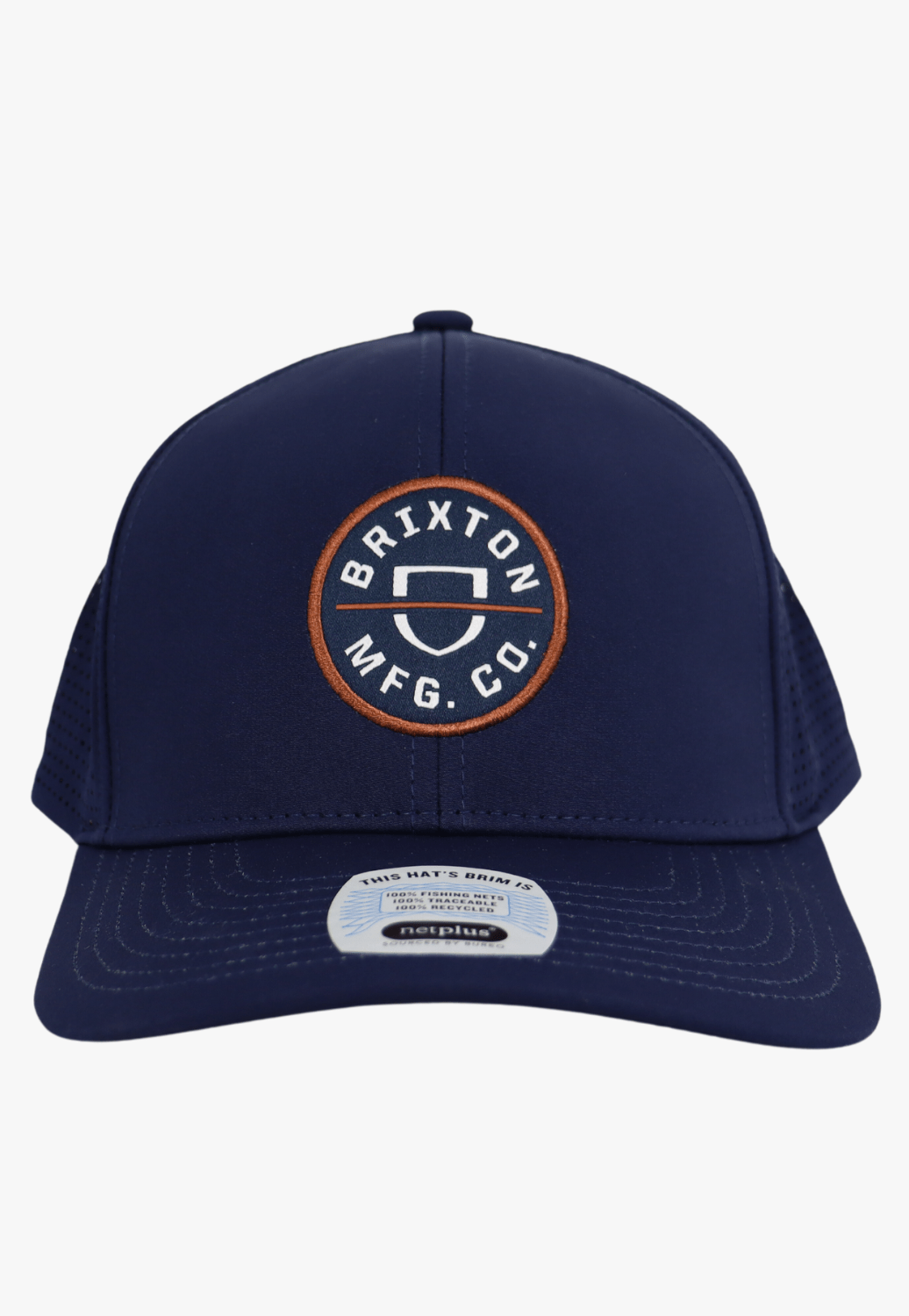 Brixton HATS - Caps Navy Brixton Crest X MP Snapback Cap