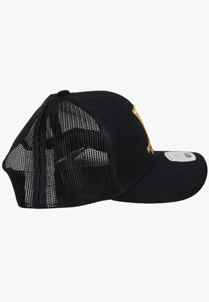 Brixton HATS - Caps OS / Black Brixton Gunshot Netplus MP Trucker Cap