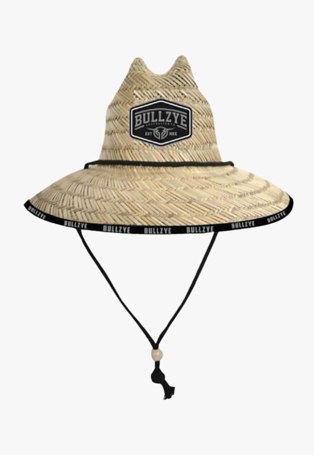 Bullzye HATS - Straw Bullzye Adults Blazin Straw Hat