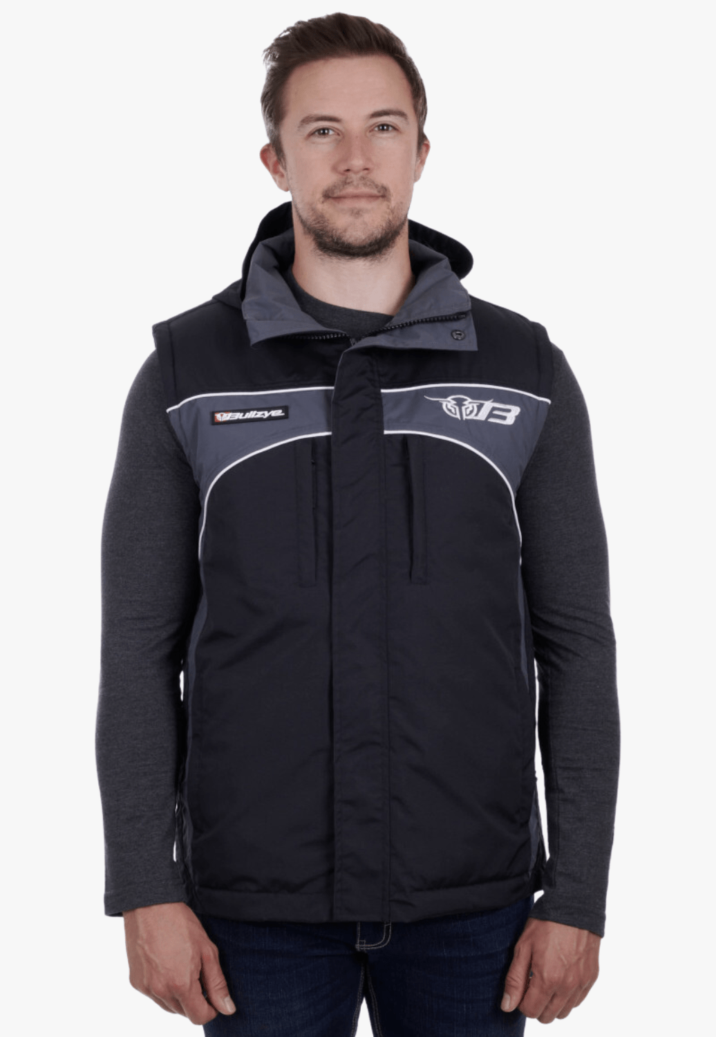 Bullzye CLOTHING-Mens Vests Bullzye Mens Bazooka Vest