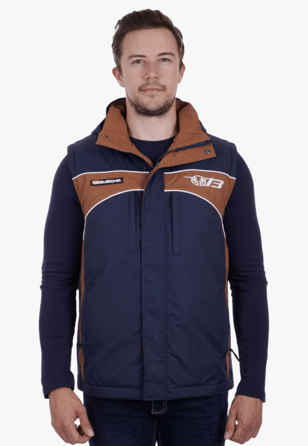 Bullzye CLOTHING-Mens Vests Bullzye Mens Bazooka Vest