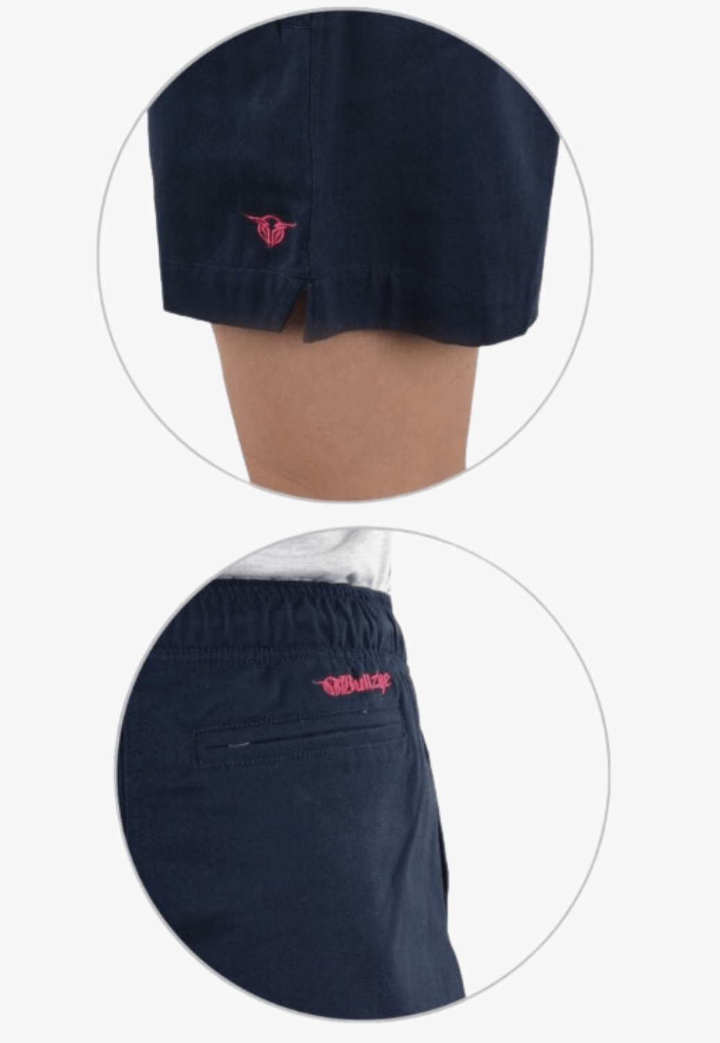 Bullzye CLOTHING-Womens Shorts Bullzye Womens Bec Rugger Short