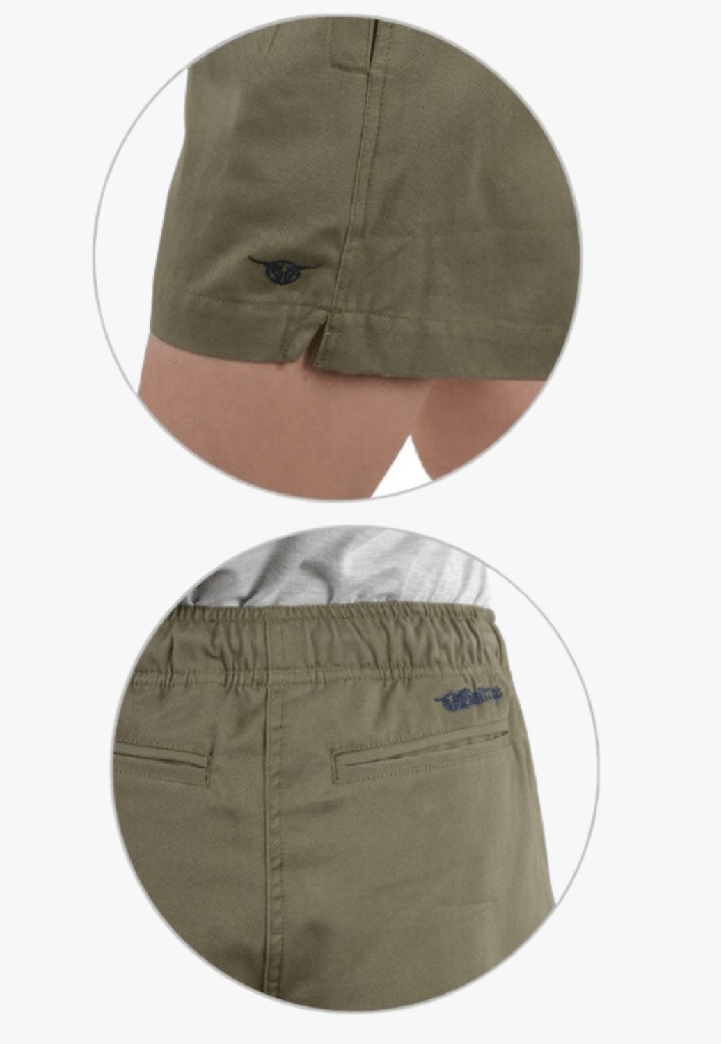 Bullzye CLOTHING-Womens Shorts Bullzye Womens Bec Rugger Short