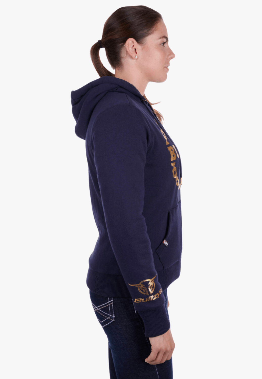 Bullzye CLOTHING-Womens Pullovers Bullzye Womens Kamala Zip Up Hoodie