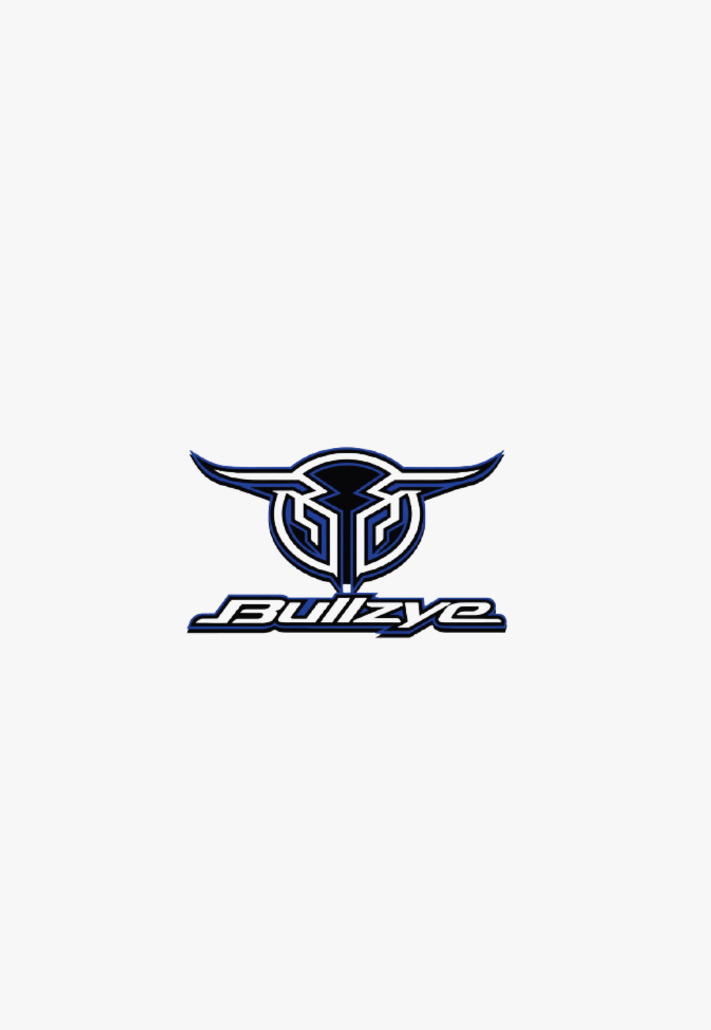 Bullzye ACCESSORIES-General Small / Blue Bullzye Logo Sticker