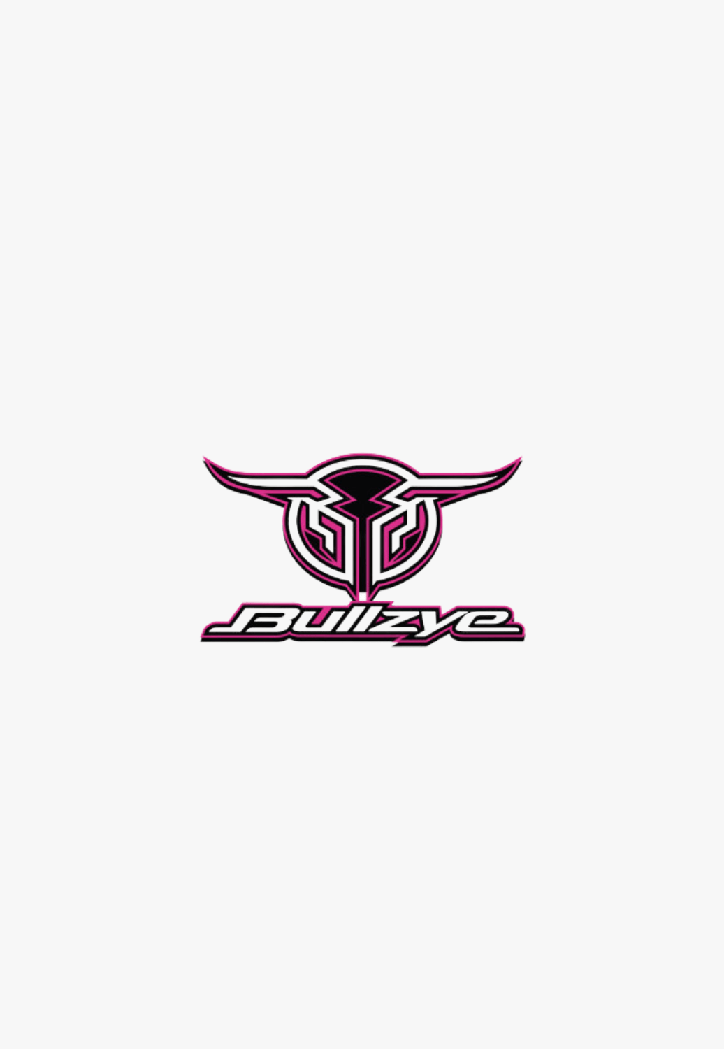 Bullzye ACCESSORIES-General Small / Pink Bullzye Logo Sticker
