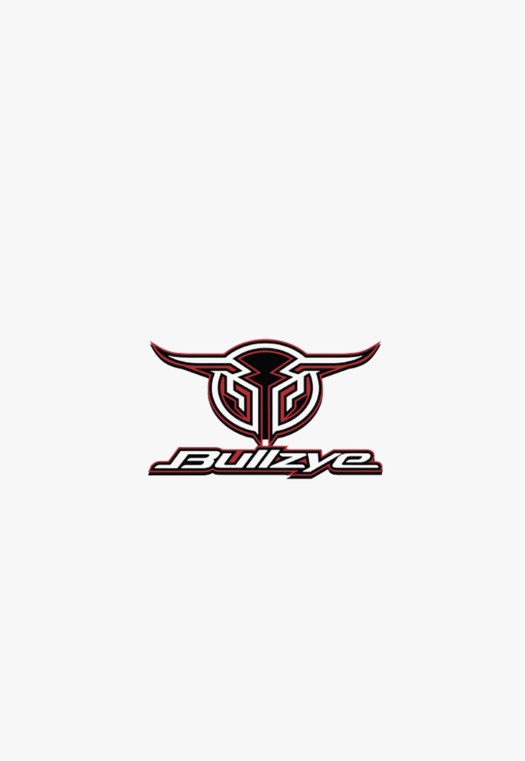 Bullzye ACCESSORIES-General Small / Red Bullzye Logo Sticker