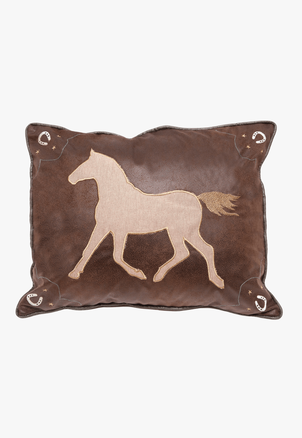 Carstens Homewares - General Brown Carstens Lucky Horse Throw Pillow