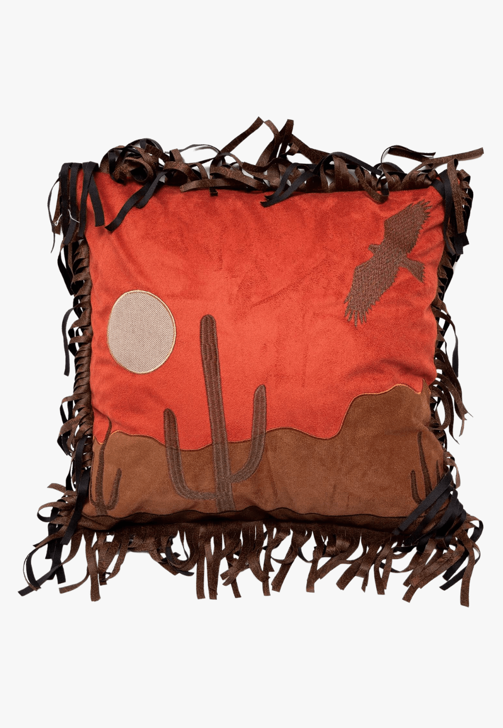 Carstens Homewares - General Brown/Red Carstens Cactus Southwestern Throw Pillow