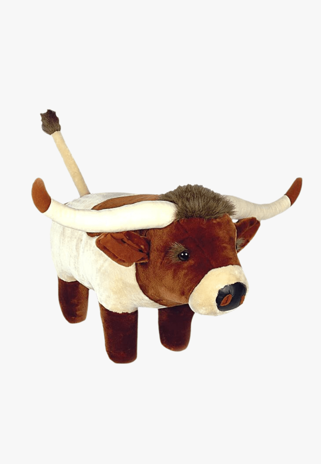 Carstens Homewares - General Cream/Brown Carstens Longhorn Footstool