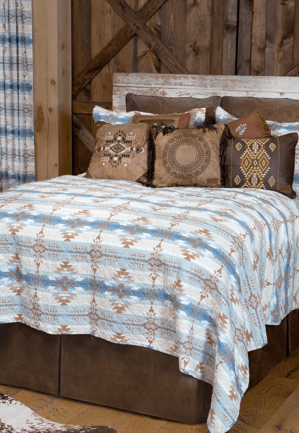 Carstens Homewares - General King / Multi Carstens Stack Rock Southwestern Quilt Set