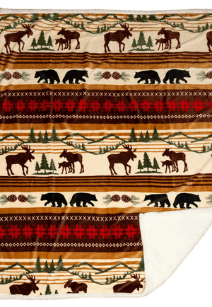 Carstens Homewares - General Multi Carstens Hinterland Sherpa Throw