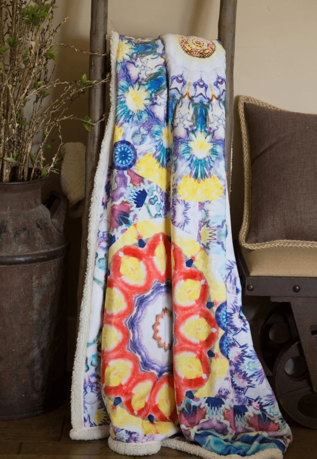 Carstens Homewares - General Multi Carstens Stardust Sherpa Throw