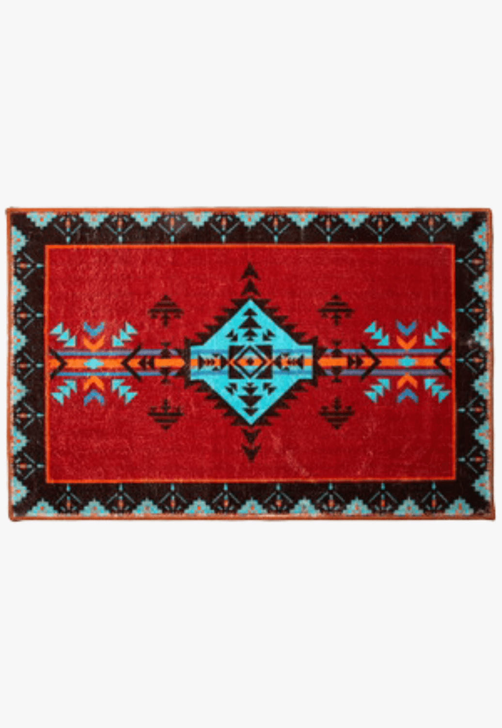 Carstens Homewares - General Red Carstens Southwest Accent Rug