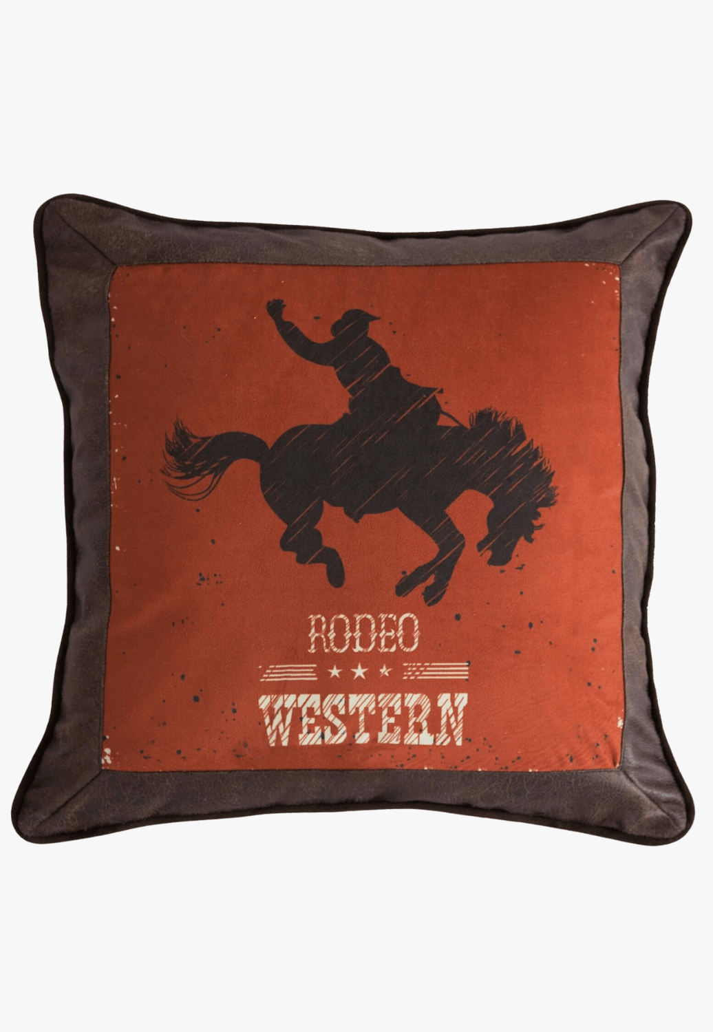 Carstens Homewares - General Rust Carstens Rodeo Western Throw Pillow
