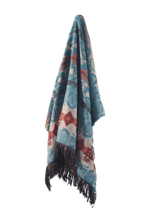 Carstens Homewares - General Turquoise Carstens Chamarro Throw
