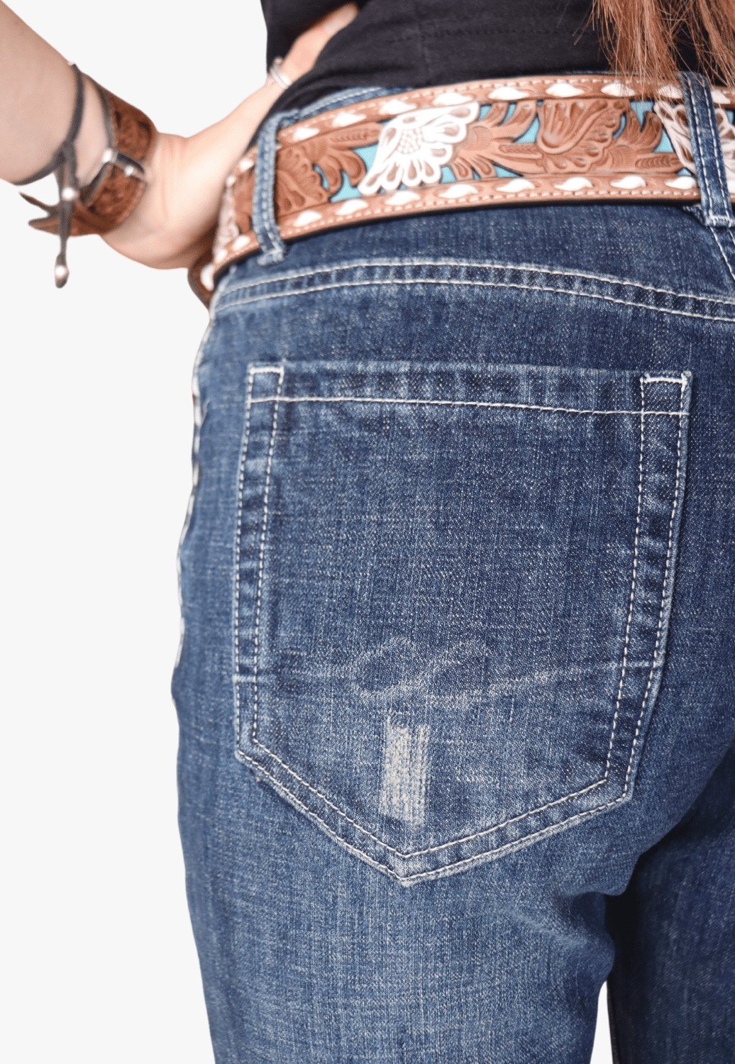 CC Western CLOTHING-Womens Jeans CC Western Womens Wide Leg Trouser Jean