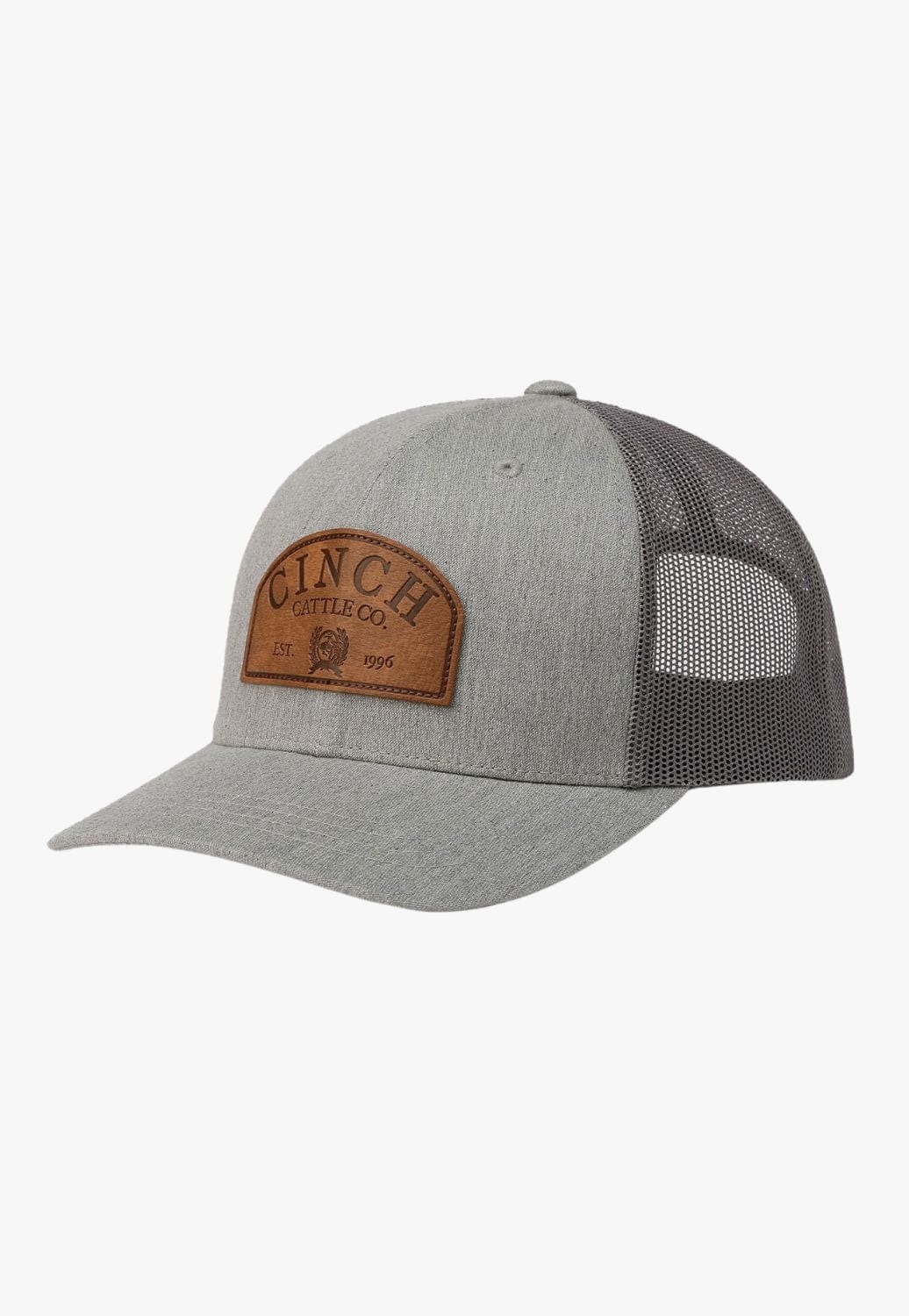 Cinch HATS - Caps Charcoal Cinch Mens Cattle Company Trucker Cap