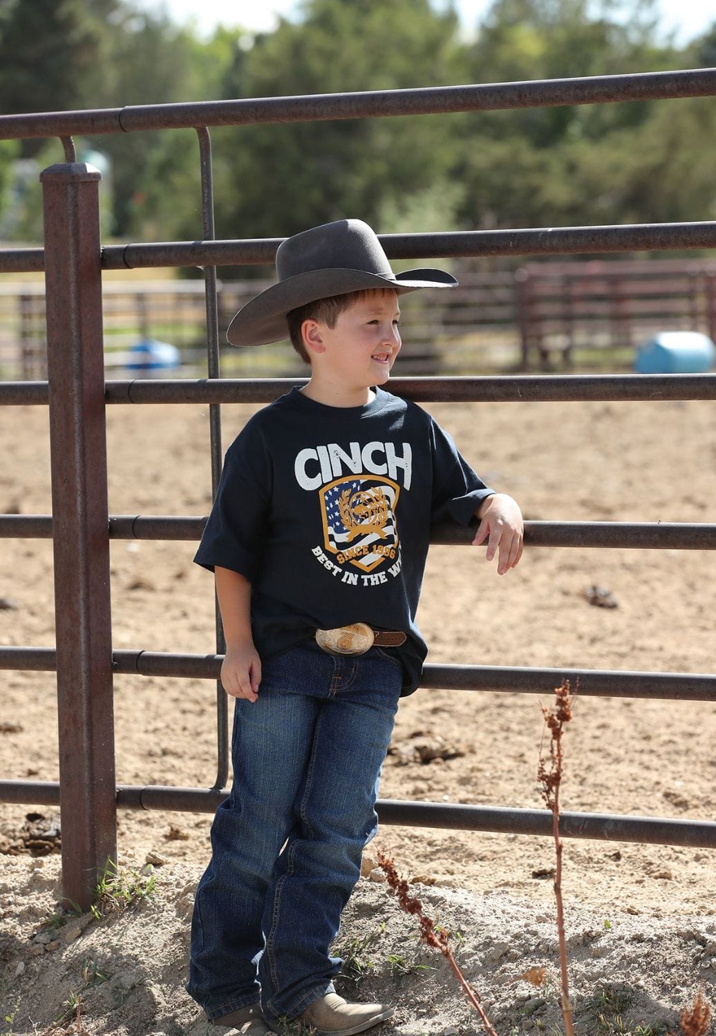 Cinch CLOTHING-Boys T-Shirts Cinch Boys Best In The West T-Shirt