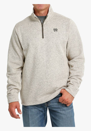 Cinch CLOTHING-Mens Pullovers Cinch Mens 1/4 Sweater Knit Jacket
