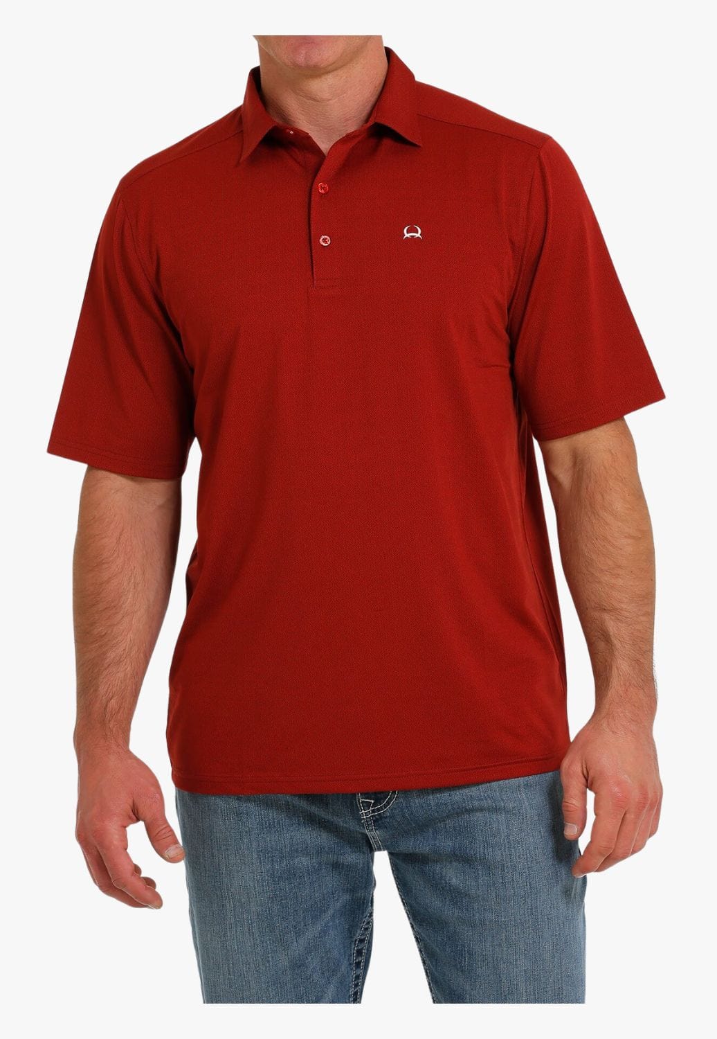 Cinch CLOTHING-MensPolos Cinch Mens Arena Flex Polo