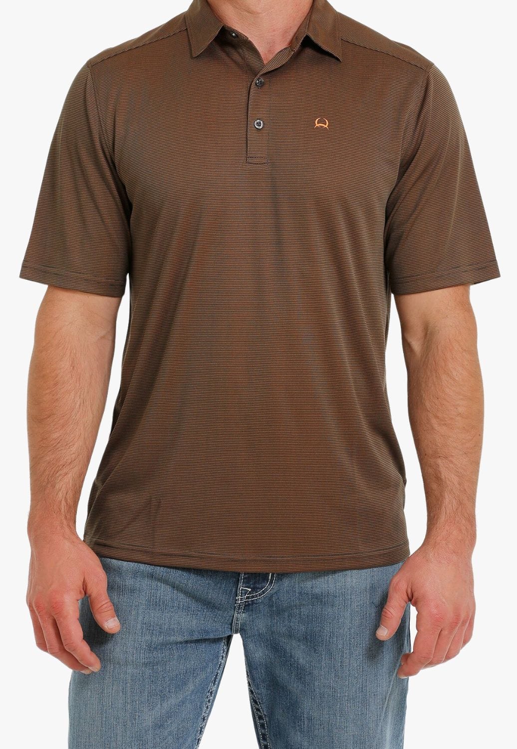 Cinch CLOTHING-MensPolos Cinch Mens Arenaflex Polo