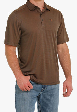 Cinch CLOTHING-MensPolos Cinch Mens Arenaflex Polo