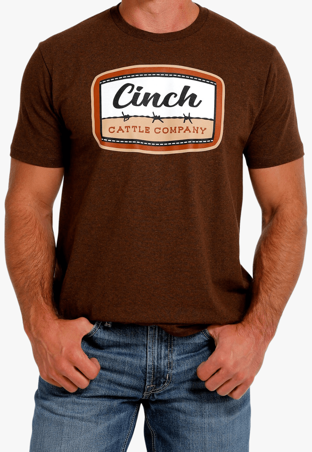 Cinch CLOTHING-MensT-Shirts Cinch Mens Cattle Company T-Shirt