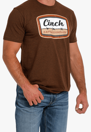 Cinch CLOTHING-MensT-Shirts Cinch Mens Cattle Company T-Shirt
