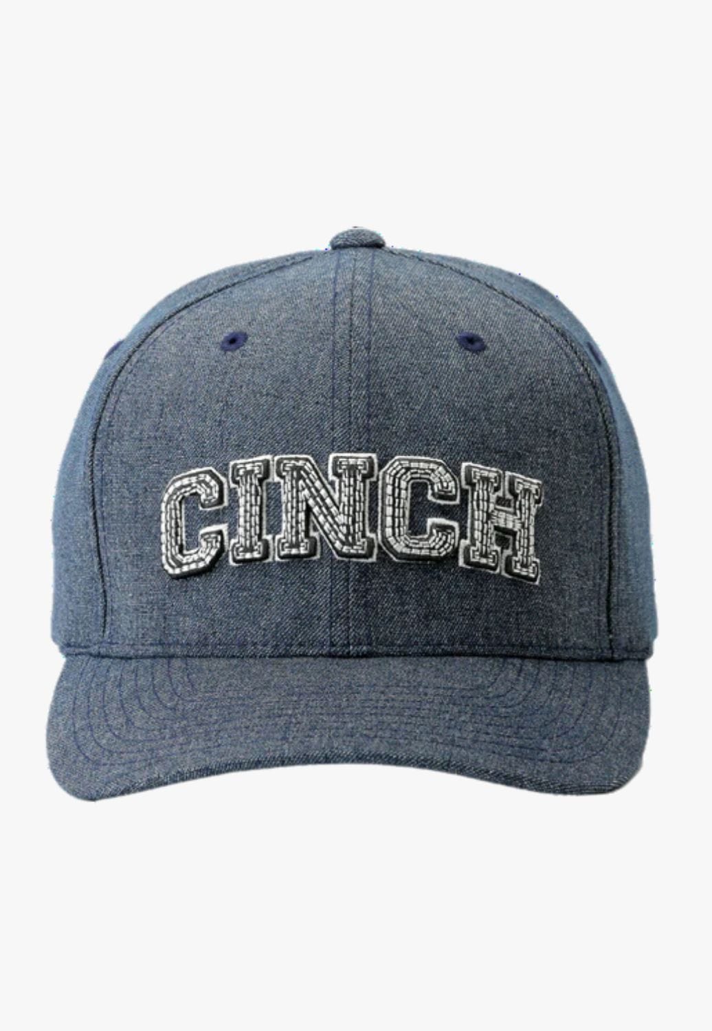Cinch HATS - Caps Cinch Mens Fitted Denim Logo Cap