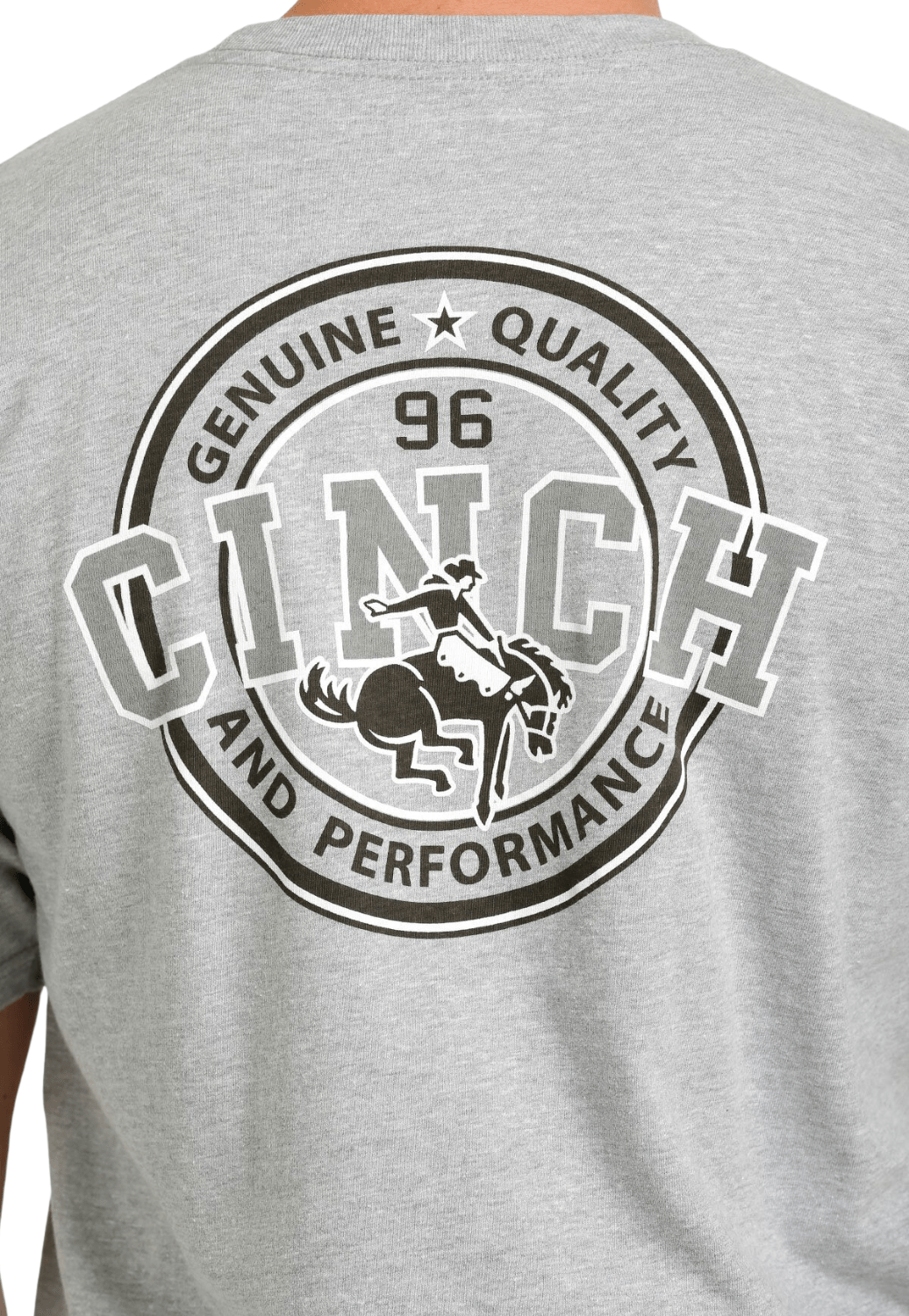Cinch CLOTHING-MensT-Shirts Cinch Mens Genuine Quality And Performance T-Shirt