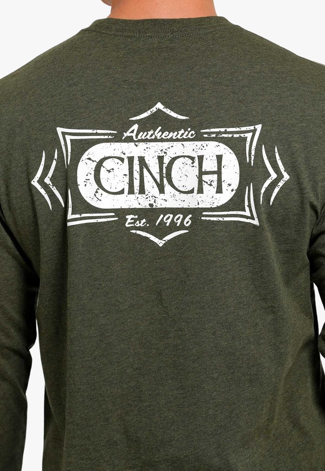 Cinch CLOTHING-Mens Long Sleeve Shirts Cinch Mens Graphic Logo Long Sleeve Shirt
