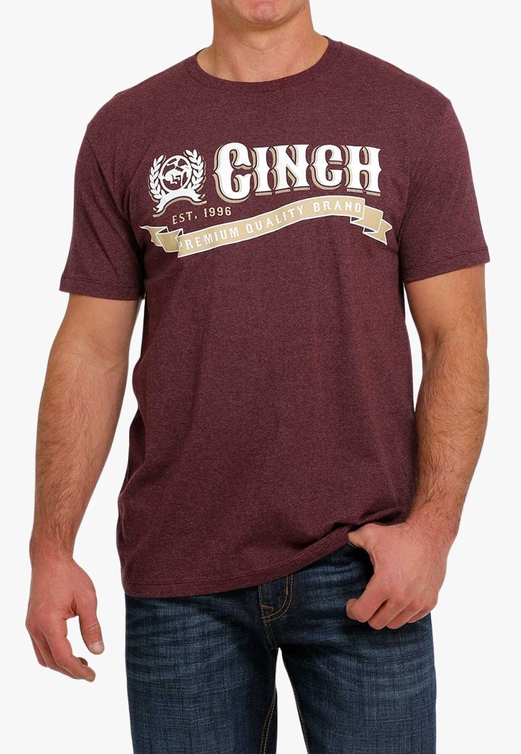 Cinch CLOTHING-MensT-Shirts Cinch Mens Graphic Logo T-Shirt