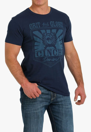Cinch CLOTHING-MensT-Shirts Cinch Mens Grit And Glory Logo T-Shirt