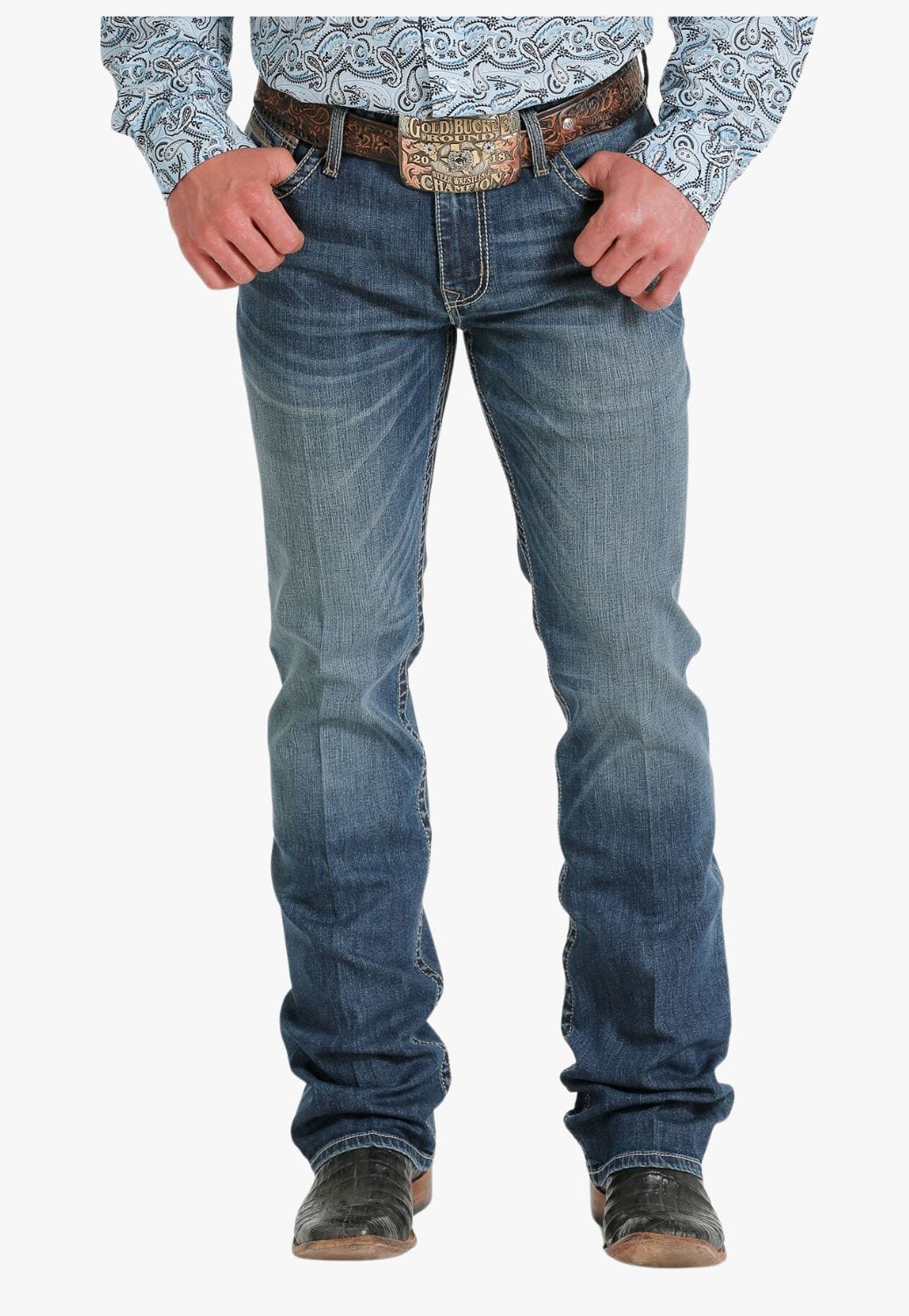 Cinch CLOTHING-Mens Jeans Cinch Mens Ian Slim Fit Jean