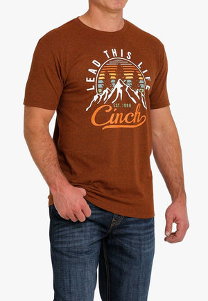 Cinch CLOTHING-MensT-Shirts Cinch Mens Lead This Life T-Shirt