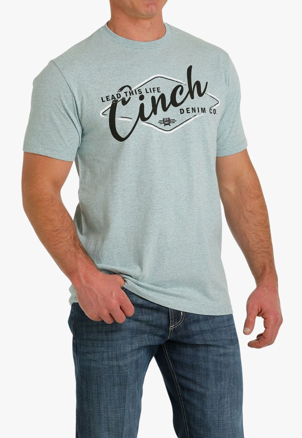 Cinch CLOTHING-MensT-Shirts Cinch Mens Lead This Life T-Shirt