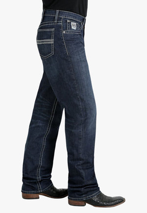 Cinch CLOTHING-Mens Jeans Cinch Mens Performance Denim White Label Relaxed Fit Jean MB92834039