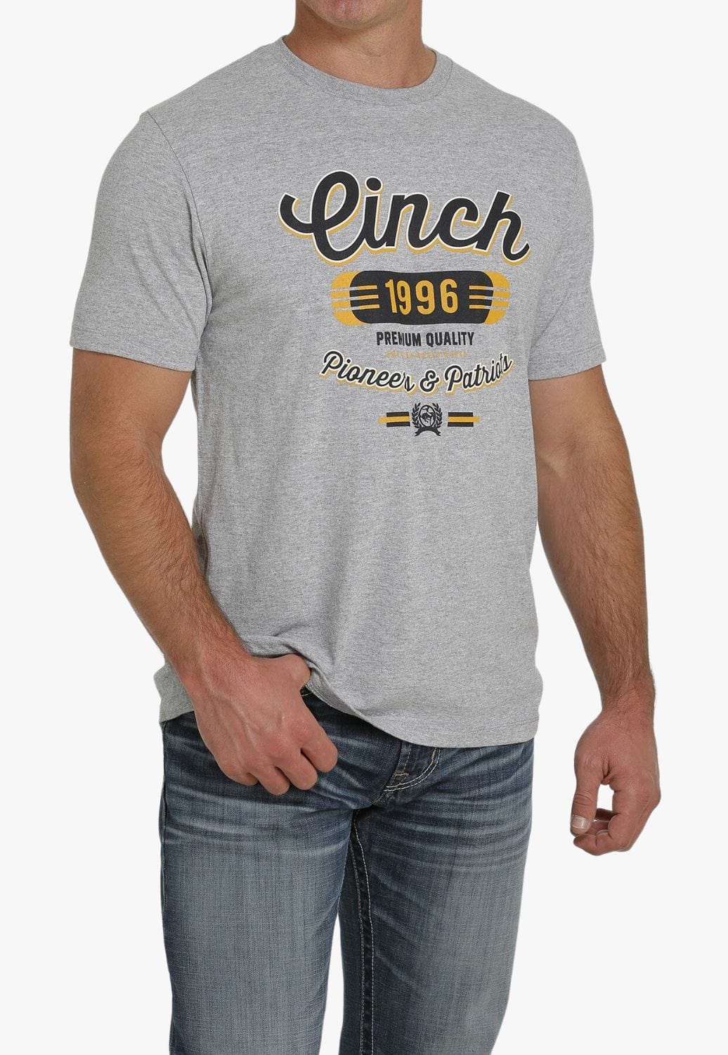 Cinch CLOTHING-MensT-Shirts Cinch Mens Pioneers And Patriots T-Shirt