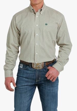 Cinch CLOTHING-Mens Long Sleeve Shirts Cinch Mens Plaid Long Sleeve Shirt