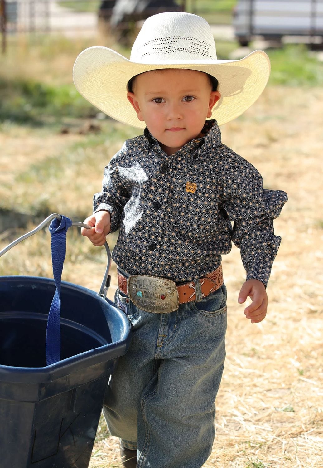Cinch CLOTHING-Boys Long Sleeve Shirts Cinch Toddler Boys Long Sleeve Shirt