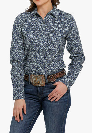 Cinch CLOTHING-Womens Long Sleeve Shirts Cinch Womens Long Sleeve Shirt