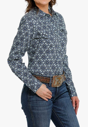 Cinch CLOTHING-Womens Long Sleeve Shirts Cinch Womens Long Sleeve Shirt