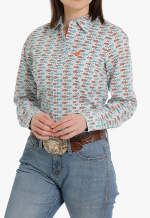Cinch CLOTHING-Womens Long Sleeve Shirts Cinch Womens Long Sleeve Shirt
