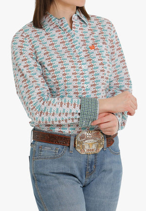 Cinch CLOTHING-Womens Long Sleeve Shirts Cinch Womens Long Sleeve Shirt