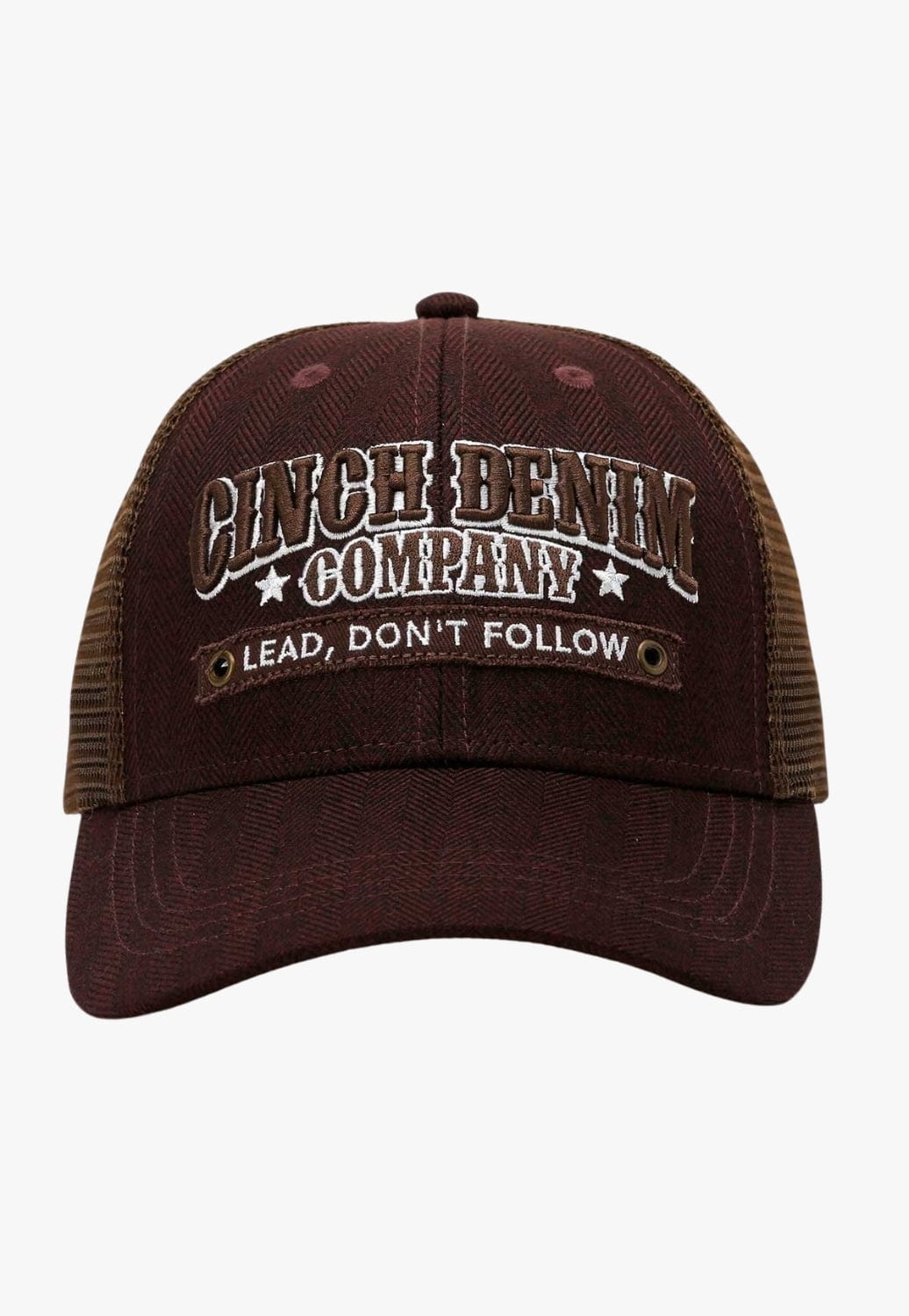Cinch HATS - Caps OSFA / Mulberry Cinch Mens Trucker Cap