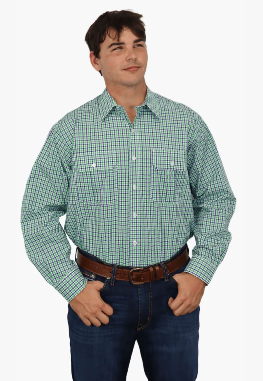 Country Tradition CLOTHING-Mens Long Sleeve Shirts Country Tradition Mens Long Sleeve Shirt